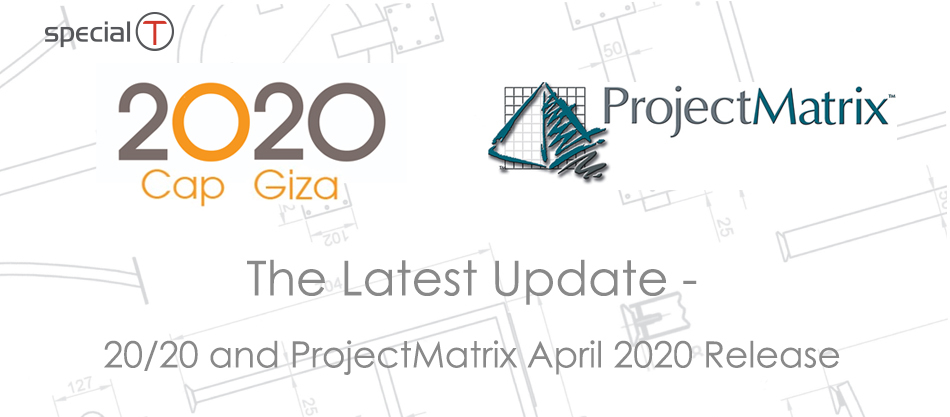 Special-T Updates Content For Industry Design Tools 20/20 Cap & Giza,Project Matrix And The KITS